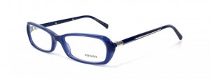 Lunettes Prada bleue