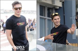 Zac Efron lunette Oakley Holbrook 9102
