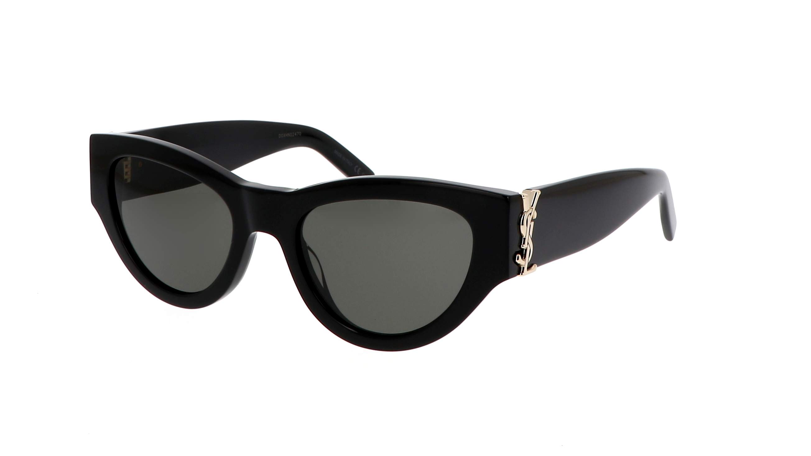 Lunettes de soleil Saint Laurent SL M94 noires œil de chat