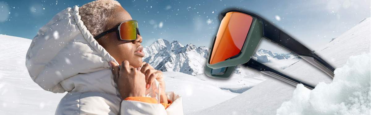 Lunettes de ski et sports de montagne